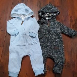 One piece winter rompers